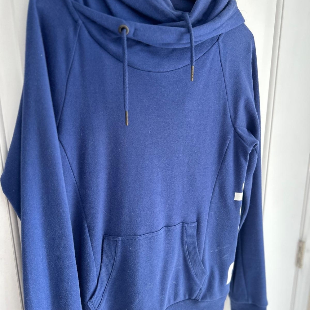 Bench Blue Cowl Neck Sweater